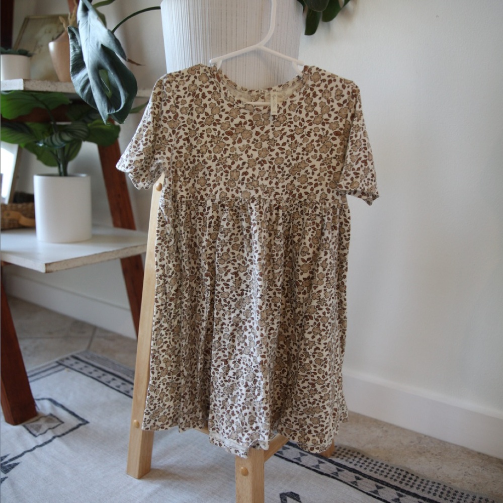 Rylee and Cru floral dress size 6/7y EUC/ BN